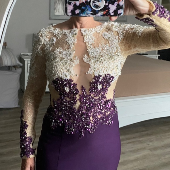 Rachel Allan Prom or Pageant Dress - Picture 3 of 5